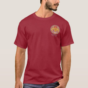 Camiseta Bandeira do roupa de Bhutan