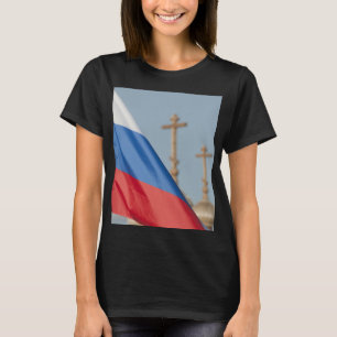 Camiseta Bandeira do russo