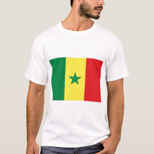 Camiseta Bandeira do Senegal