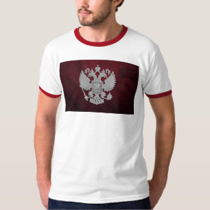 Camiseta Bandeira do símbolo do russo