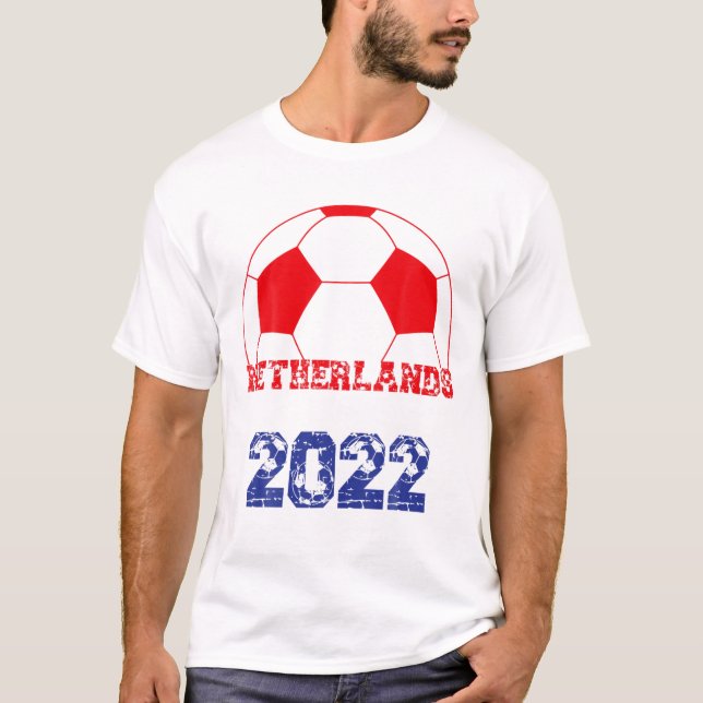 Camiseta Bandeira do Soccer Holandês 2022 - Holland Shoba (Frente)