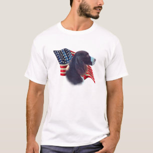 Camiseta Bandeira do Spaniel de Springer inglês