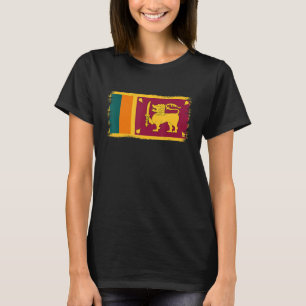 Camiseta Bandeira do Sri Lanka Sri Lanka