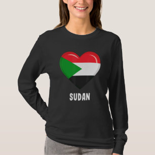 Camiseta Bandeira do Sudão