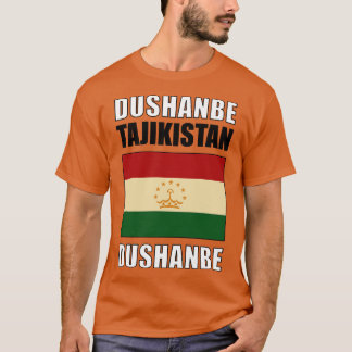 Camiseta Bandeira do Tajiquistão