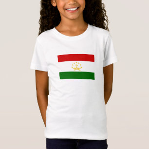 Camiseta Bandeira do Tajiquistão