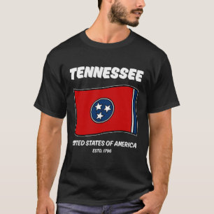 Camiseta Bandeira do Tennessee 1796