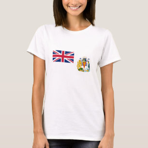 Camiseta Bandeira do Território Antártico Britânico