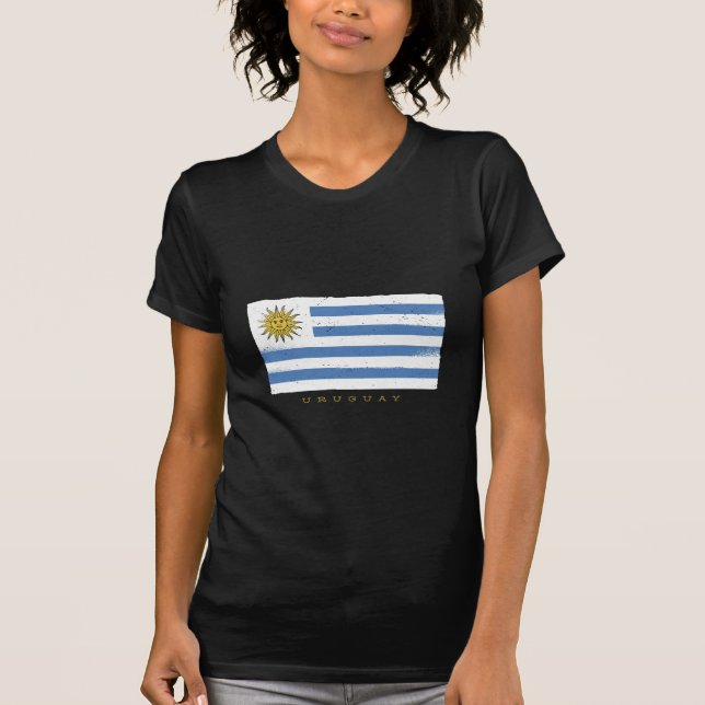 Camiseta Bandeira do Uruguai (Frente)