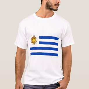 Camiseta Bandeira do Uruguai