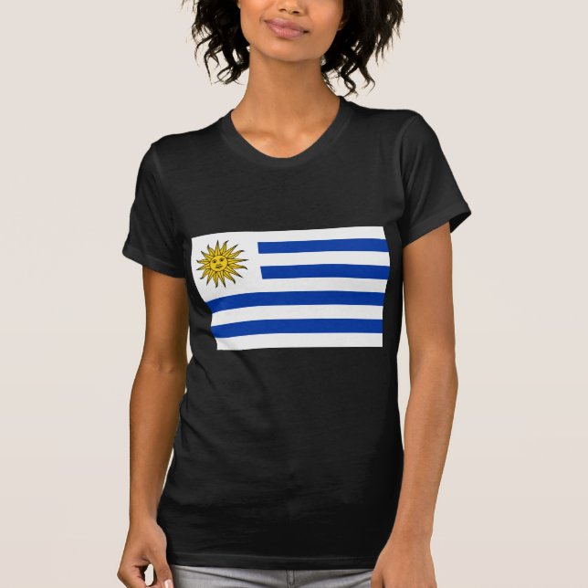 Camiseta Bandeira do Uruguai (Frente)