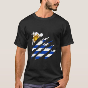 Camiseta Bandeira do Uruguai Patrimônio Garra Orgulho Urugu