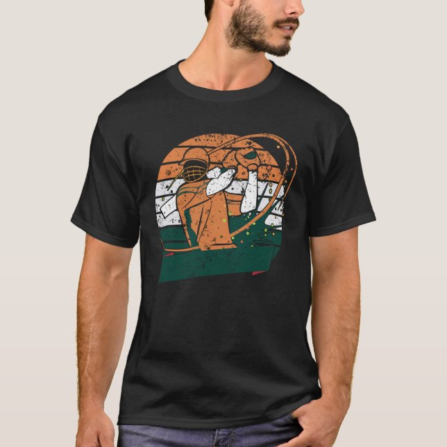 Camiseta Bandeira do Ventilador de Críquete Indiano da Equi (Frente)
