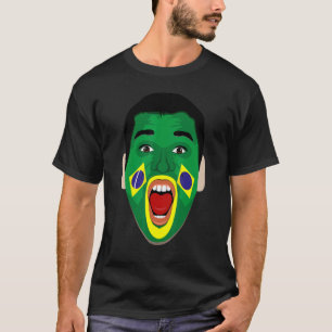 Camiseta Bandeira do Ventilador do Brasil - Futebol de 2022