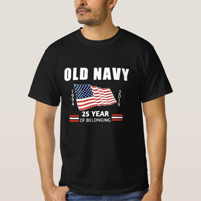 Camiseta Bandeira do Veterano Marinho dos Estados Unidos (Frente)