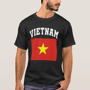Camiseta Bandeira do Vietnã Herança Cultural Vietnamita Vie