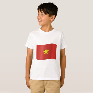 Camiseta bandeira do Vietname
