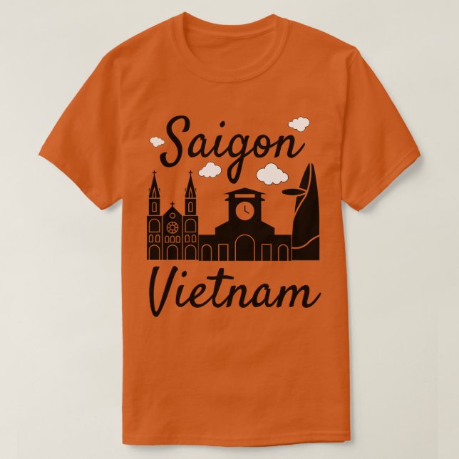 Camiseta Bandeira do Vietname (Frente do Design)