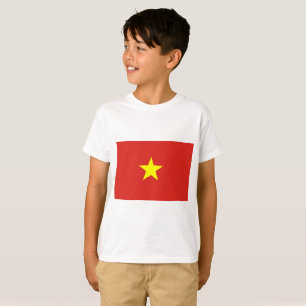 Camiseta bandeira do Vietname