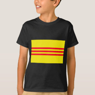 Camiseta Bandeira do Vietname do Sul