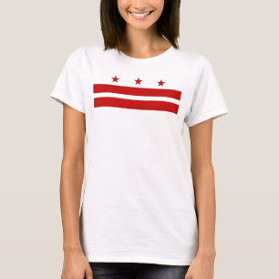 Camiseta Bandeira do Washington DC