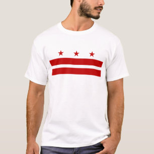 Camiseta Bandeira do Washington DC