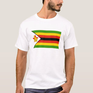 Camiseta Bandeira do Zimbabué