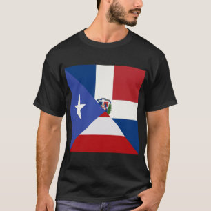 Camiseta Bandeira Dominicana em Porto Rico   PR República 