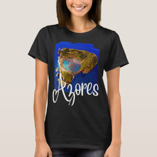 Camiseta Bandeira dos Açores Raízes portuguesas Patriotas A