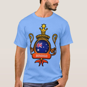 Camiseta Bandeira dos amantes do Bendigo na Austrália