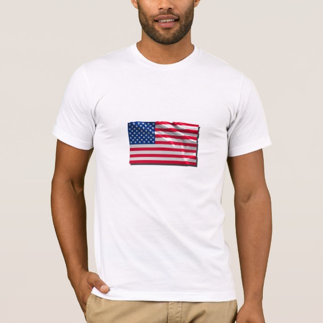 Camiseta Bandeira dos E.U. (Frente)