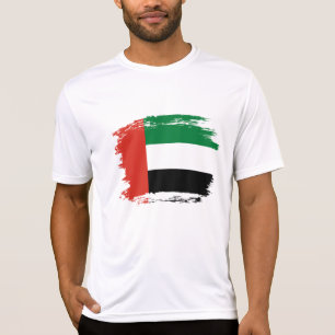 Camiseta bandeira dos Emirados Árabes Unidos