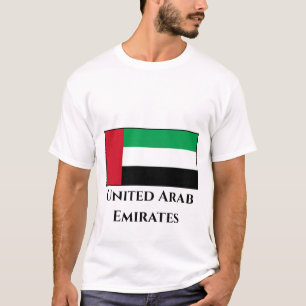Camiseta Bandeira dos Emirados Árabes Unidos