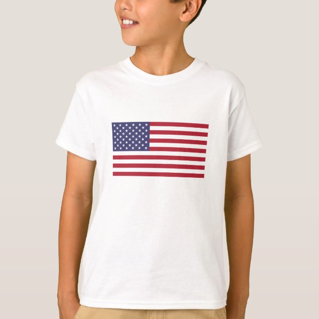 Camiseta Bandeira dos Estados Unidos (Frente)