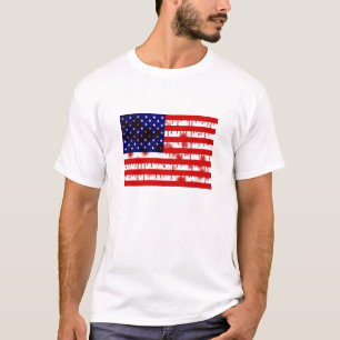 Camiseta Bandeira dos Estados Unidos