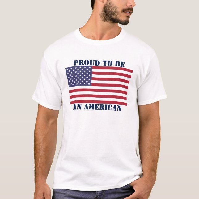 Camiseta Bandeira dos Estados Unidos (Frente)