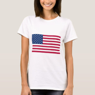 Camiseta Bandeira Dos Estados Unidos Da América