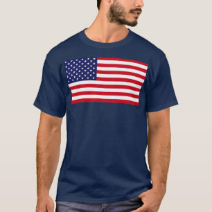 Camiseta Bandeira dos Estados Unidos da América