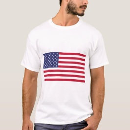 Camiseta Bandeira dos Estados Unidos da América