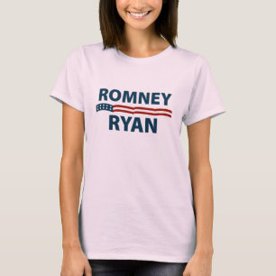 Camiseta Bandeira dos Estados Unidos de Romney-Ryan