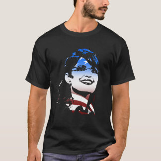 Camiseta Bandeira dos Estados Unidos de Sarah Palin