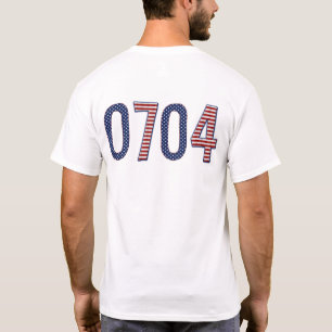 Camiseta Bandeira dos Estados Unidos do Dia da