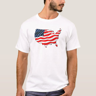 Camiseta Bandeira dos EUA
