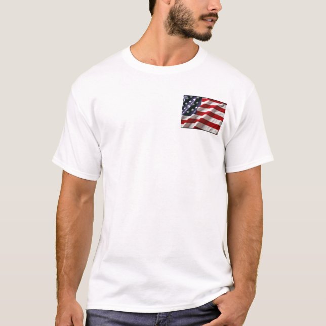 CAMISETA BANDEIRA DOS EUA (Frente)
