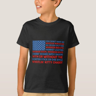 Camiseta Bandeira dos EUA 4 de julho Você não tem assobio B
