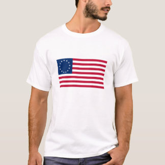Camiseta Bandeira dos EUA Betsy Ross