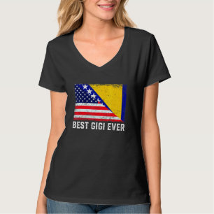 Camiseta Bandeira Dos Eua - Bósnia E Herzegovina - Melhor G