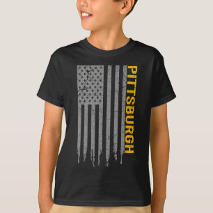 Camiseta Bandeira dos EUA de Pittsburgh Patriota Americano