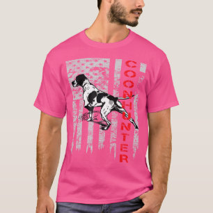 Camiseta Bandeira dos EUA Distorcida para Caçadores de Guax