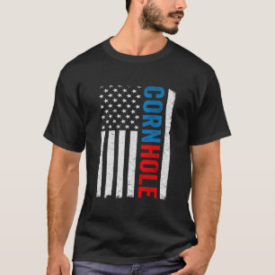 Camiseta Bandeira dos EUA Saco de Feijão Lançamento Jogador
